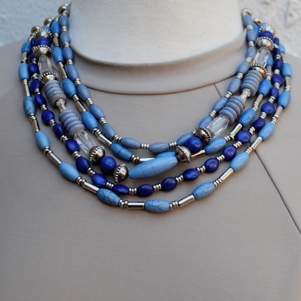 NWT Chico's Multi Strand Necklace